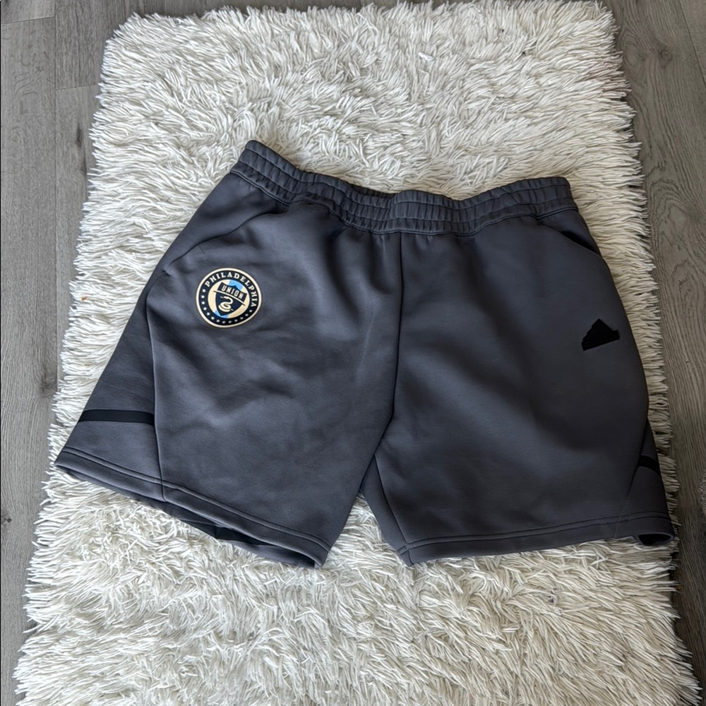 Men's Philadelphia Union adidas fleece shorts